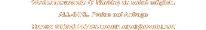 Wochenpauschale